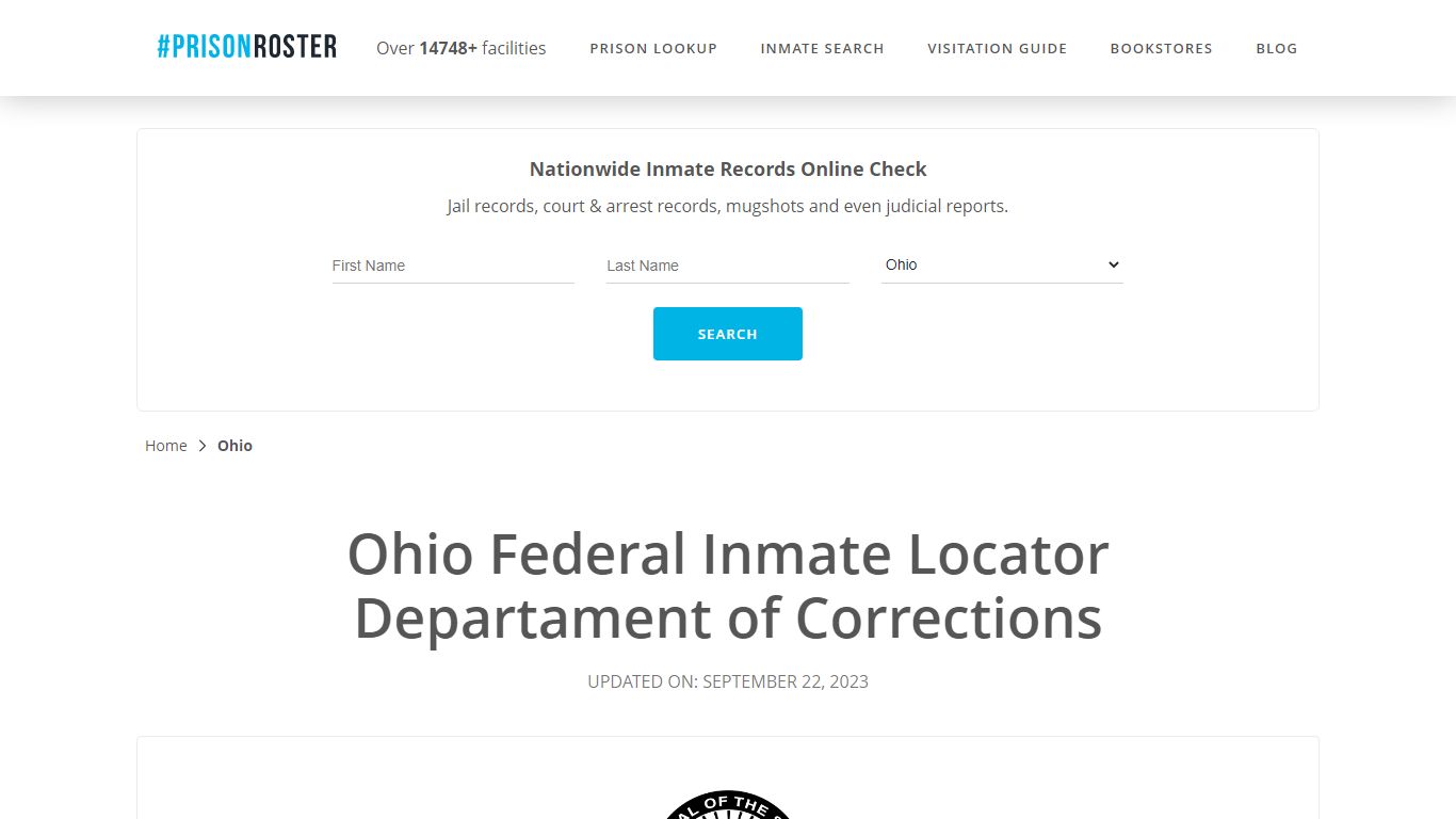 Ohio Federal Inmate Search - Prisonroster