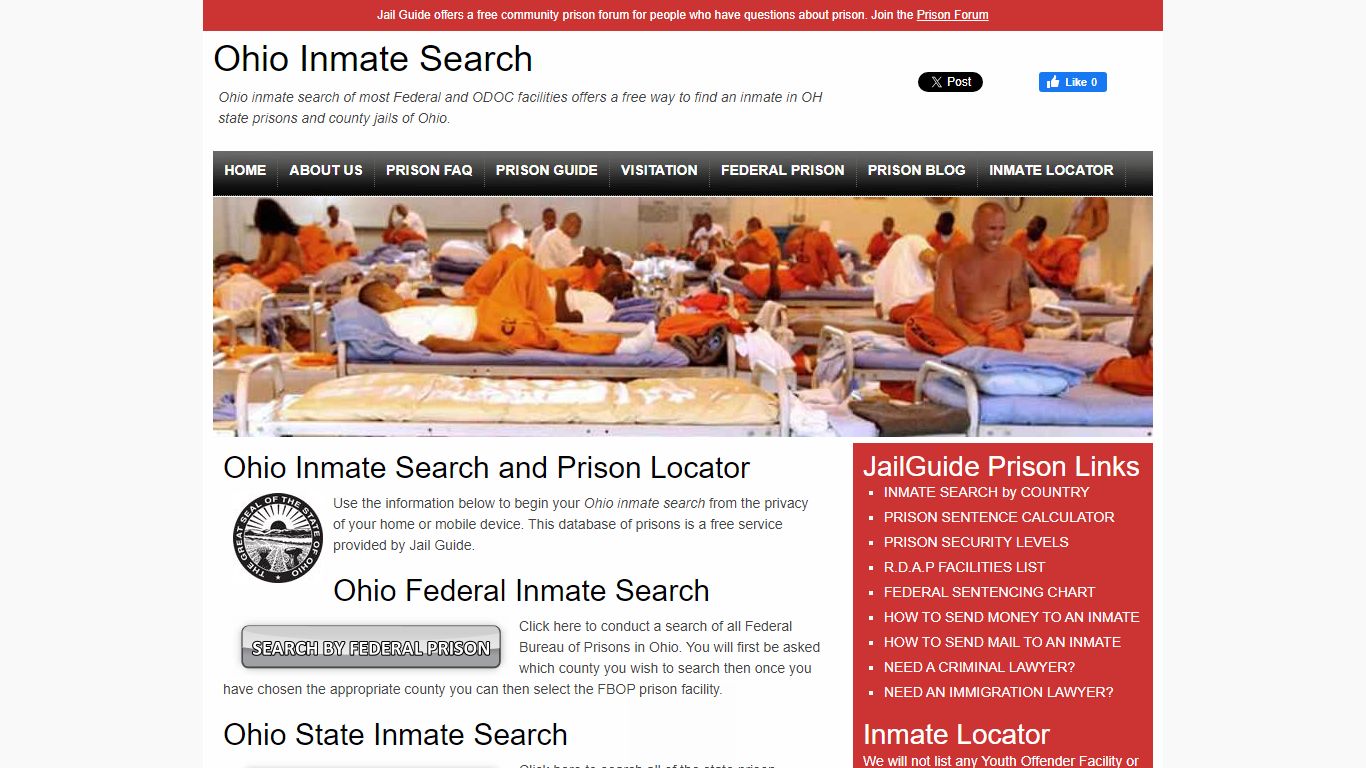 Ohio Inmate Search and Prison Lookup | Find Inmates in Ohio